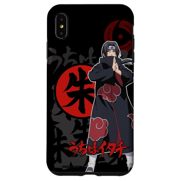 Funda Para iPhone XS Max de Naruto Itachi Anime - Cubierta Protectora
