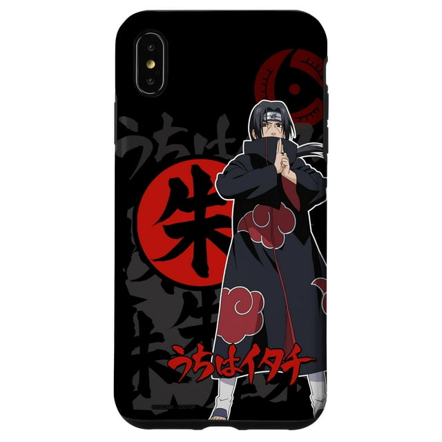 Funda Para iPhone XS Max de Naruto Itachi Anime - Cubierta Protectora