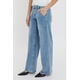 thumbnail image 2 of Royalty For Me Women's Front Seam Wide Leg Jeans, 2 of 10