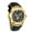 Black/Gold/Black, variant on Collections Men's 44mm Quartz Watch, Comfortable Silicone Strap, Luminous Hands & Numbers, Easy-Read Date Display, Sleek Round Dial – Perfect for Everyday Wear