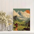thumbnail image 2 of UXIEQU Fantasy Landscape Canvas Wall Art 15.75x11.81 Inches, 2 of 8
