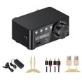 thumbnail image 1 of Amplificador de potencia Bluetooth 5.0 U-disk Reproducción de tarjeta TF Amplificador de potencia de sonido digital estéreo, Negro, Adaptador de corriente, Enchufe de EE. UU. Advancent EL000370-05B, 1 of 2