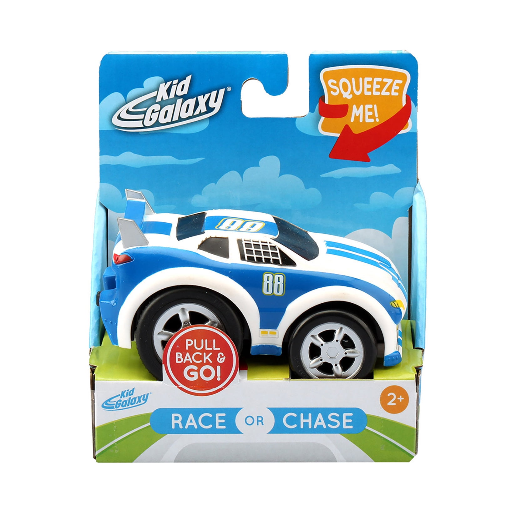 Kid Galaxy Squeeze Me Race or Chase 5 Pack Vehicle 