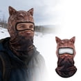 thumbnail image 2 of 3D Animal Pattern Winter Full Face For Riding And Skiing Warm Outdoor For Cycling And Driving, 2 of 5