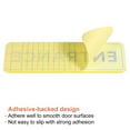 thumbnail image 4 of Unique Bargains 9'x3' ENTRANCE Sign Acrylic Self Adhesive Door Sticker Wall Sign Yellow, 4 of 5