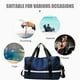thumbnail image 5 of Bolsa de viaje deportiva, bolsa grande para gimnasio, bolsa de fin de semana, bolsa de mano para avión, bolsa de playa, 5 of 6