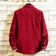 thumbnail image 3 of Blusa y camisa de manga larga con cuello vuelto, informal, de uso diario, para hombre, de manga larga, color liso, holgada, con bolsillos, de licra., 3 of 3