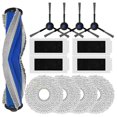 thumbnail image 1 of For M12 PRO+ Robot Vacuum Cleaner Roller Side Brush Hepa Filters Mop Pad Replacement Accessories Kit, 1 of 5