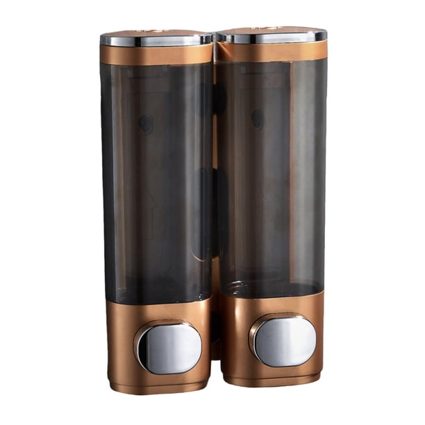 Dispensador de jabón en espuma para baño, ducha, líquido, reutilizable, para hotel Doble Oro 600ml