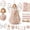 F, variant on Angel Fabric Hanging DIY Kit, Fabric Angel Craft Kit for Adults, #J