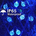 thumbnail image 2 of Luces Solares en Cadena LORRYTE Paquete de 2 con 100 LED de 19,5 m Azules, 2 of 7
