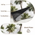 thumbnail image 6 of Round Rug 6Ft Washable Non-Slip, Tropical Trees Circle Area Rugs for Living Room Bedroom, Summer Palm Trees Botanical Vintage Green Indoor Floor Mats Carpet Runner for Home Decor Aesthetic, 6 of 8