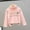 Pink, variant on SGFCWSX Girls Crew Neck Sweatshirt Oversized Print Pullover Top Kids Fleece Lined Soft Sweatshirts Black Size 8 Years