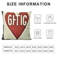 thumbnail image 5 of YINGXI  Best Gigi Ever Throw Pillow Case, Gifts for Gigi, Funny Gigi Gift, for Gigi,Cushion Cover for Sofa Couch Bed 22x22in, 5 of 5