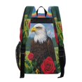 thumbnail image 3 of ALAZA Clear Backpack Owl Rainbow Rose PVC Transparent BookBag, 3 of 7