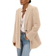 thumbnail image 1 of Blazer PRETTYGARDEN de Pana en Caqui Claro Talle S, 1 of 8