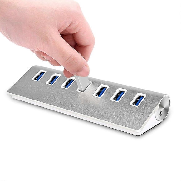 3.0 aluminum alloy 7-port HUB seven-port hub