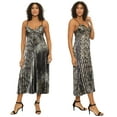 thumbnail image 1 of Women's flowy Sleeveless Cinched Camomile Paisley Maxi Dress -One Size Fits Most, 1 of 2