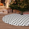 thumbnail image 6 of Sikiie Airplane 30-48 inches {designName} Print Christmas Tree Skirt Snowman Xmas Tree Skirt with Edge Christmas Decorations for Holiday Party36", 6 of 7