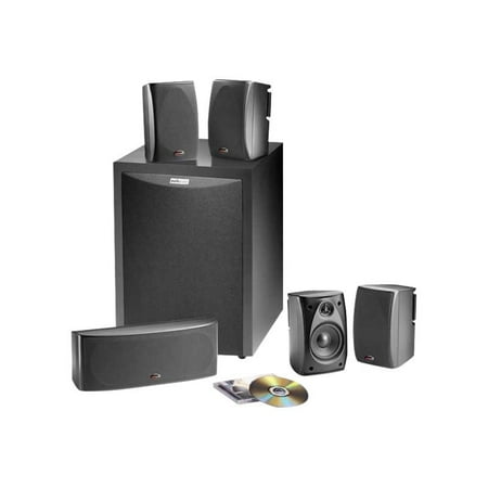 Polk Audio RM6750 5.1 Channel Home Theater Speaker System (Set of Six, (Best Home Theater Speakers In The World)