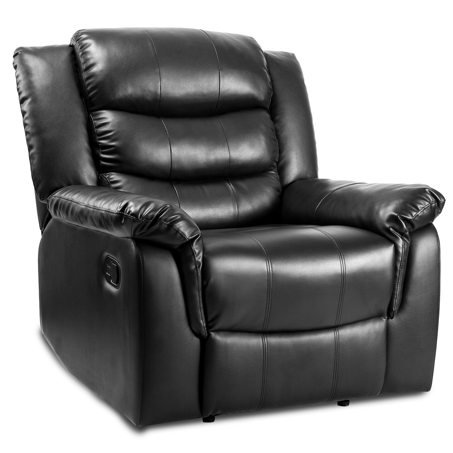 Harper&Bright Designs Recliner Adjustable Recliner Sofa Chair PU