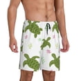 thumbnail image 5 of KLL Cute Turtle for Men's 1-Pack Shorts,Sleep Pajama Shorts for Men Soft Pj Shorts Men's Pajama Bottoms Sleepwear -Medium, 5 of 7