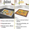 thumbnail image 7 of 3pcs Silicone Dehydrator Sheet Oven Baking Fruit Drying Reusable Dehydrator Tray, 7 of 7