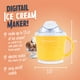 thumbnail image 3 of Nostalgia Máquina para Hacer Helados Eléctrica de 1,5 Pintas, Color Canela, 3 of 5