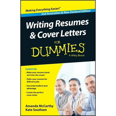 Writing Resumes and Cover Letters for Dummies - Australia / Nz (Best Resume Writing Services In India)