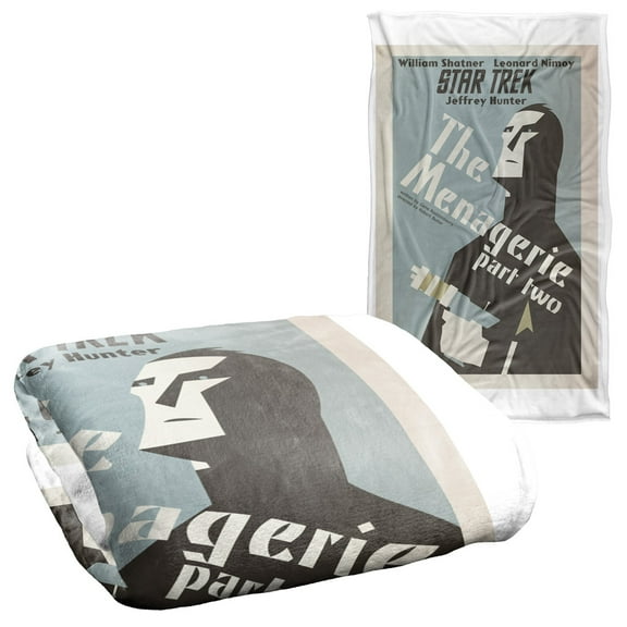 Star Trek Original Series Episode 12 Silky Touch Super Soft Throw Blanket 36" x 58"