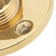thumbnail image 3 of Marine Drain Plug Kit, 25mm/1in Mounting Hole, Mirror Polished Bronze for Coolers, Fishwells and Yachts, 3 of 4