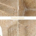 thumbnail image 6 of WRISTBIQUE Khaki Wicker Bread Basket for Kitchen Storage, Multi-Functional Decorative Fruit and Bread Holder, 6 of 8