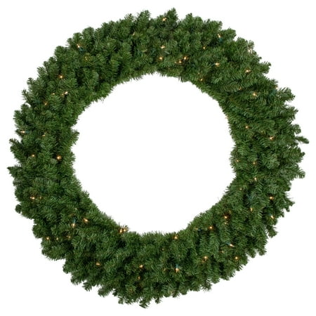 Northlight Pre Lit Artificial Canadian Pine Christmas Wreath