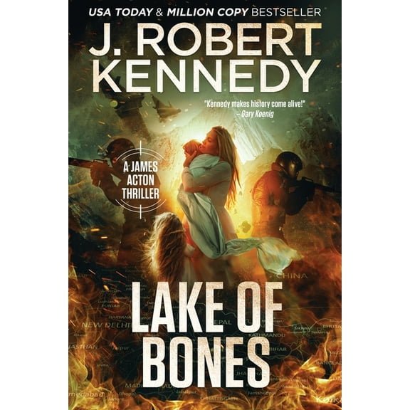 James Acton Thrillers Lake of Bones, Book 32, (Paperback)