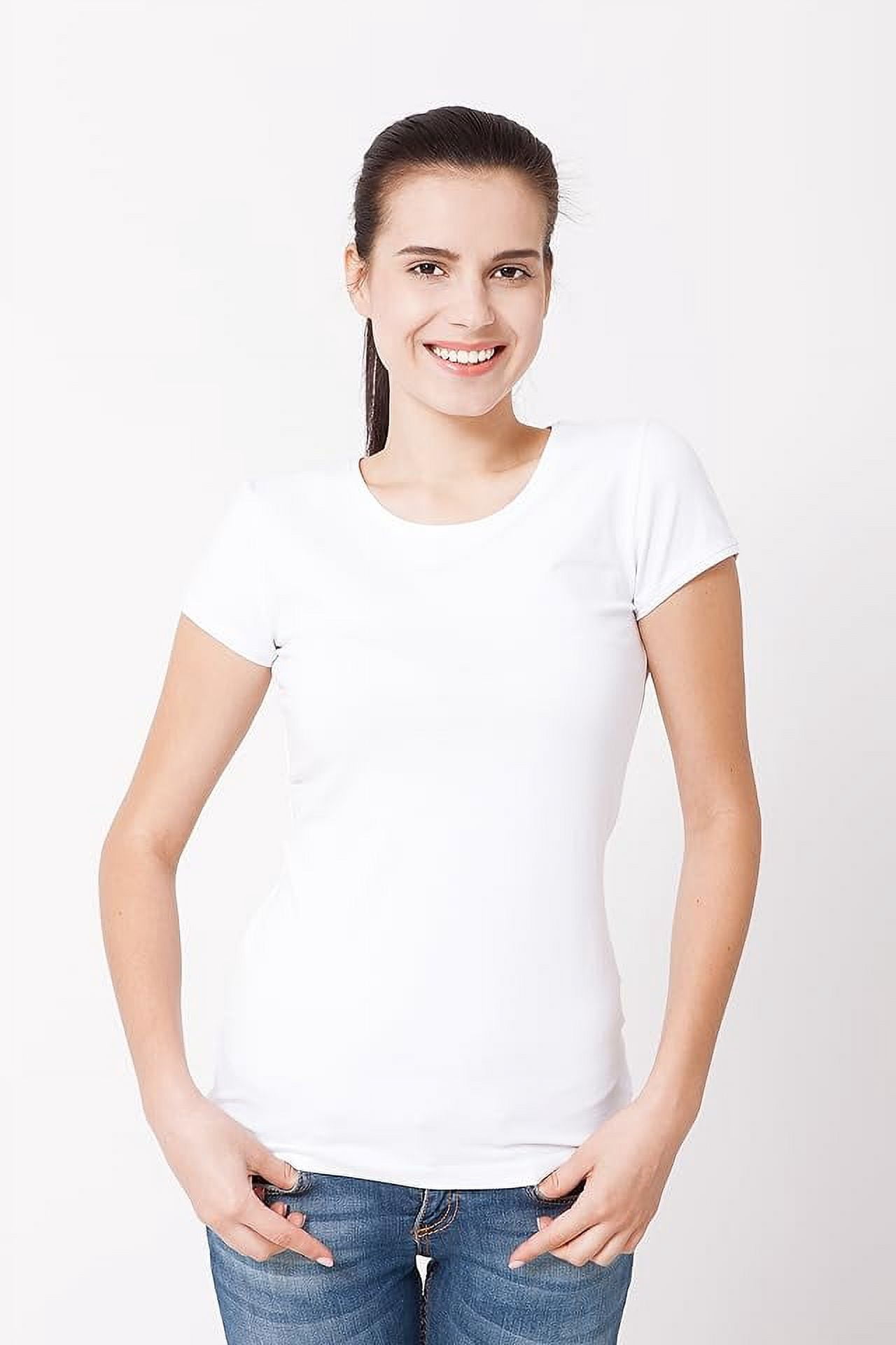 Aquaguard Women's Fine Jersey Longer Length T-Shirt (3 Pack)