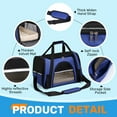 thumbnail image 2 of Cat Carriers Dog Carrier For Small Medium Cats Dog Soft Sided, Collapsible Waterproof Travel Puppy Carrier, 2 of 7