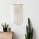 thumbnail image 3 of Tapiz Bohemio Estilo moderno Borla Adorno colgante Cordón de algodón Macramé Decoración simple Eigraketly HA008077-00, 3 of 6