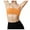 Orange, variant on Womens Sports Bras Sports Bra Vest Push-Up Yoga Fitness Sports Bra With Removable Chest Pad Bras for Women Black L