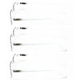 thumbnail image 3 of 3 Pairs Lightweight Men Women Rimless Comfortable Reading Glasses with Spring Hinge - Clear Lens Reader +3.00, 3 of 4