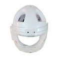 thumbnail image 3 of Casco de karate, protección para la cabeza, kickboxing, gorra protectora transpirable, gorra deportiva Blanco S, 3 of 9
