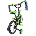 thumbnail image 4 of Bicicleta Infantil Unibike  rodada 12 con ruedas de entrenamiento Verde 12, 4 of 6