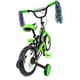 thumbnail image 4 of Bicicleta Infantil Unibike  rodada 12 con ruedas de entrenamiento Verde 12, 4 of 6