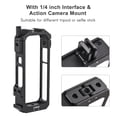 thumbnail image 4 of Andoer Video Cage,Camera Video Aluminum Video Aluminum Alloy Camera Compatible With Aluminum Alloy With Dual Cold Metal With Dual Cold Panoramic Camera Video Frame Camera Dsfen Qisuo Camera X3, 4 of 6