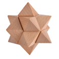 thumbnail image 1 of Rompecabezas entrelazado de madera 3D, juguetes de inteligencia, juego de rompecabezas, juguete para adultos y niños #4, 1 of 6