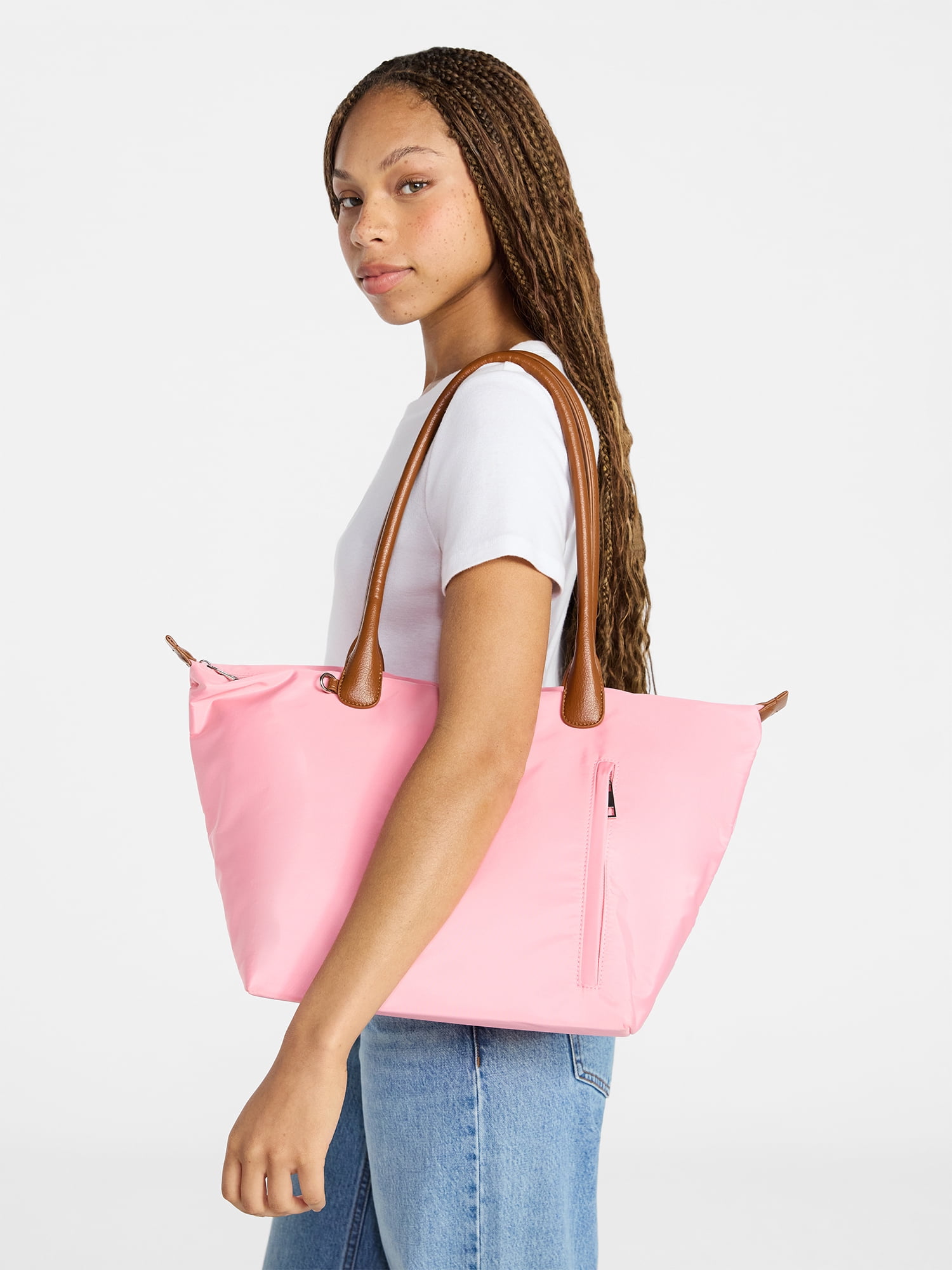 No Boundaries Women's Tote Bag, Just Peach