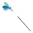 thumbnail image 1 of Cat Wand Toy Interactive Funny Bells Fake Feathers Pet Stick Toy Cat Teaser, 1 of 10