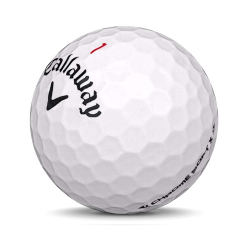 Pre-Owned 36 Callaway Chrome Soft 5A Recycled Golf Balls, White, by Mulligan Golf Balls