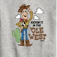thumbnail image 3 of Toy Story - Kicking It In The Ole West - Toddler & Youth Crewneck Fleece Sweatshirt, 3 of 5