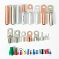 thumbnail image 5 of 10Pcs 6mm 8mm 10mm SC16-6 SC25-6 SC35-6 Bolt Hole Lugs Ring Wire Nose Terminal Crimp SC Type Cable Connector Kit 10PCS SC16-6, 5 of 8