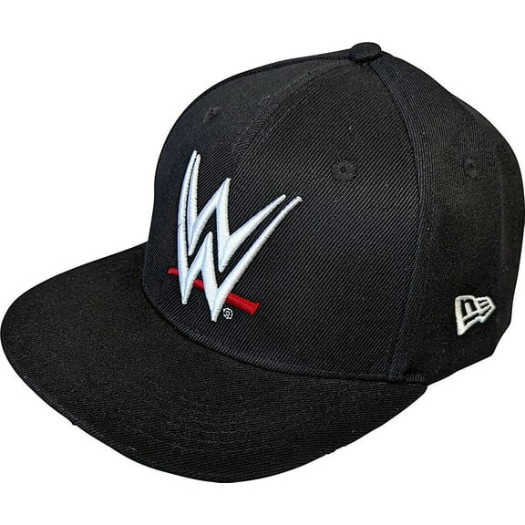 Hat Embroidered WWE Unisex Baseball Cap, Black
